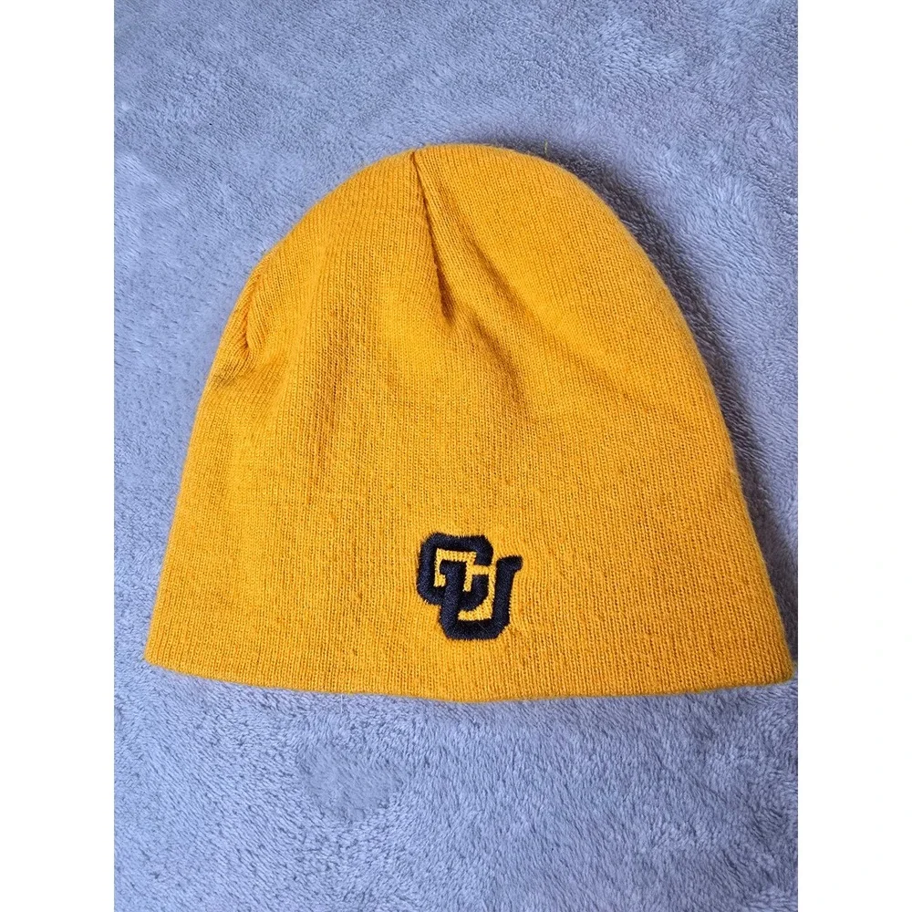 Colorado Buffaloes Beanie Gold Winter Knit‎ Hat Youth Kids Captivating Headgear